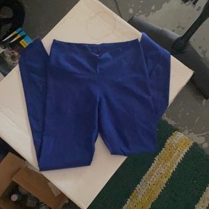 Blue Nike leggings